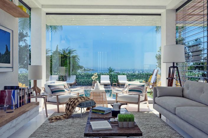 Image No.11-Maison / Villa de 3 chambres à vendre à Güllük