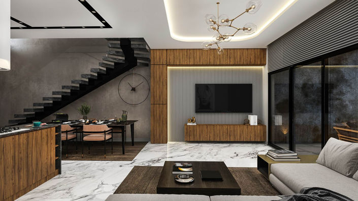 Image No.25-Maison / Villa de 3 chambres à vendre à Bayraklidede