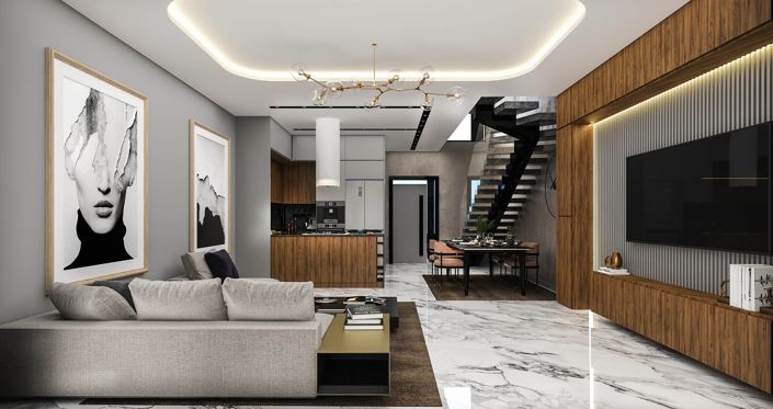 Image No.27-Maison / Villa de 3 chambres à vendre à Bayraklidede