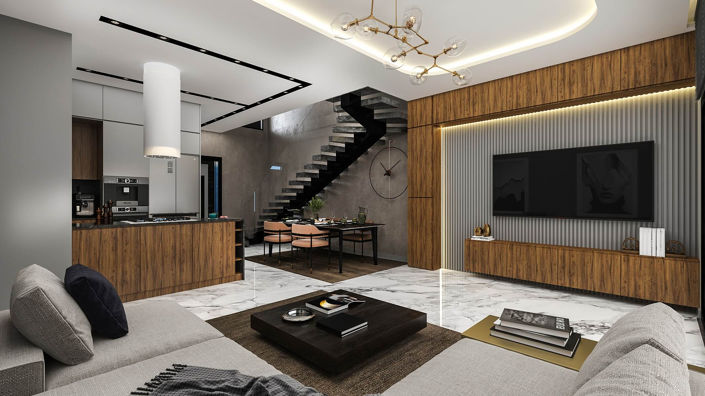 Image No.29-Maison / Villa de 3 chambres à vendre à Bayraklidede