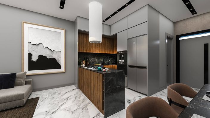 Image No.31-Maison / Villa de 3 chambres à vendre à Bayraklidede