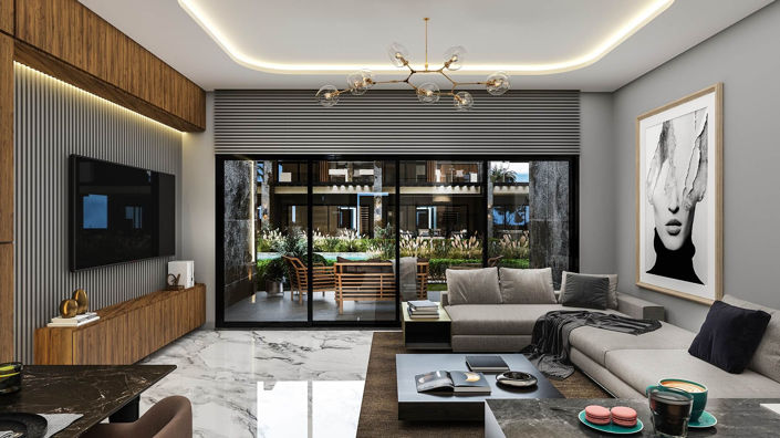 Image No.32-Maison / Villa de 3 chambres à vendre à Bayraklidede