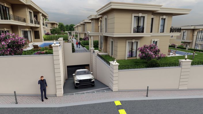 Image No.3-Maison / Villa de 6 chambres à vendre à Büyükçekmece