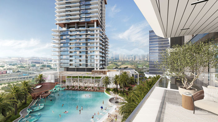 Image No.3-Appartement de 2 chambres à vendre à Dubai