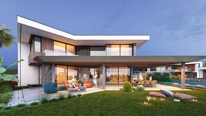 Image No.3-Maison / Villa de 4 chambres à vendre à Degirmendere