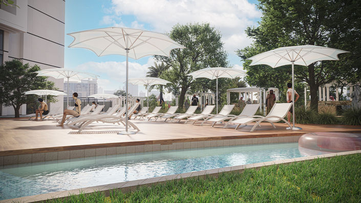 Image No.2-Appartement de 1 chambre à vendre à Dubai