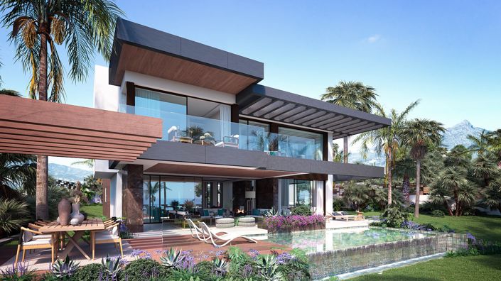 Image No.2-Maison / Villa de 5 chambres à vendre à Marbella