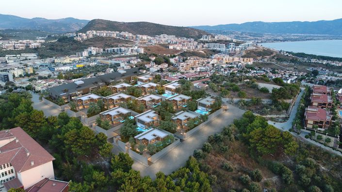 Image No.2-Maison / Villa de 5 chambres à vendre à Kadinlardenizi