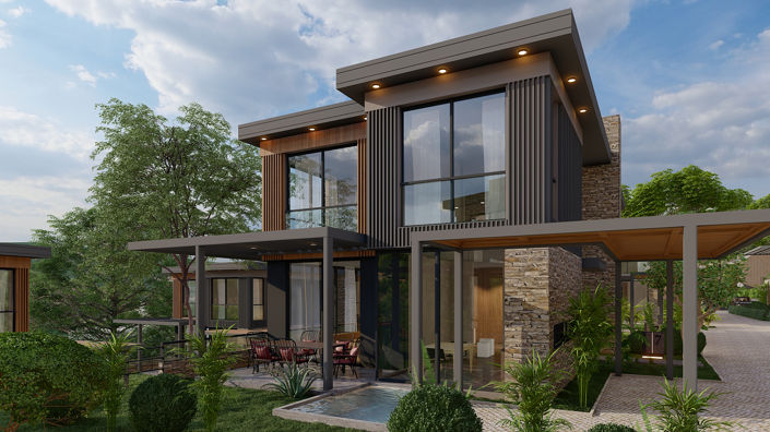 Image No.4-Maison / Villa de 5 chambres à vendre à Ümraniye