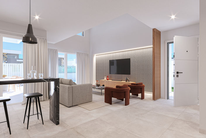 Image No.4-Maison / Villa de 3 chambres à vendre à Los Alcázares