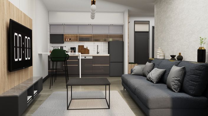 Image No.3-Appartement de 1 chambre à vendre à Anatolie et côte de la mer Noire