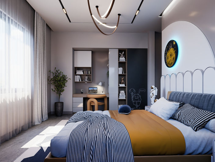 Image No.27-Maison / Villa de 4 chambres à vendre à Düzlerçami