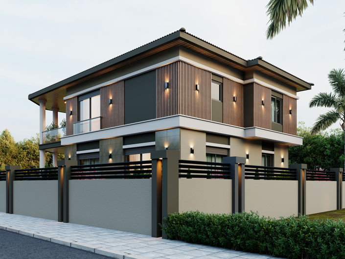 Image No.5-Maison / Villa de 4 chambres à vendre à Düzlerçami