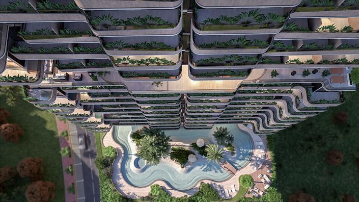 Image No.2-Appartement de 1 chambre à vendre à Dubai