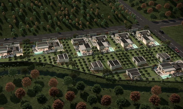 Image No.3-Maison / Villa de 5 chambres à vendre à Bayraklidede