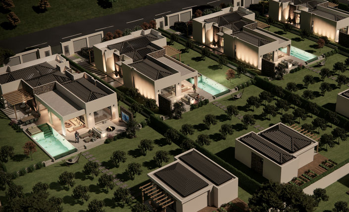 Image No.4-Maison / Villa de 5 chambres à vendre à Bayraklidede