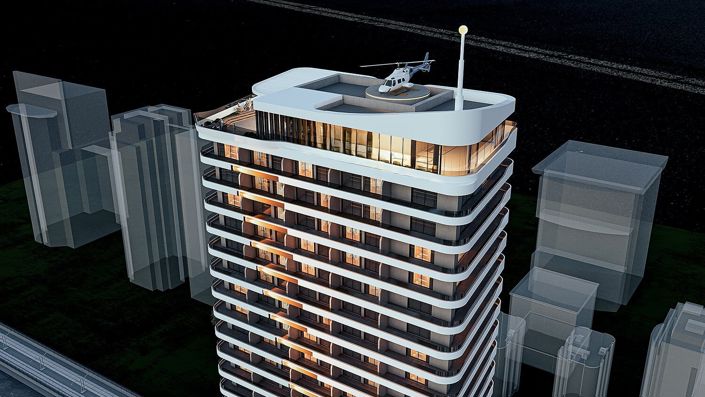 Image No.13-Appartement de 1 chambre à vendre à Cinarli