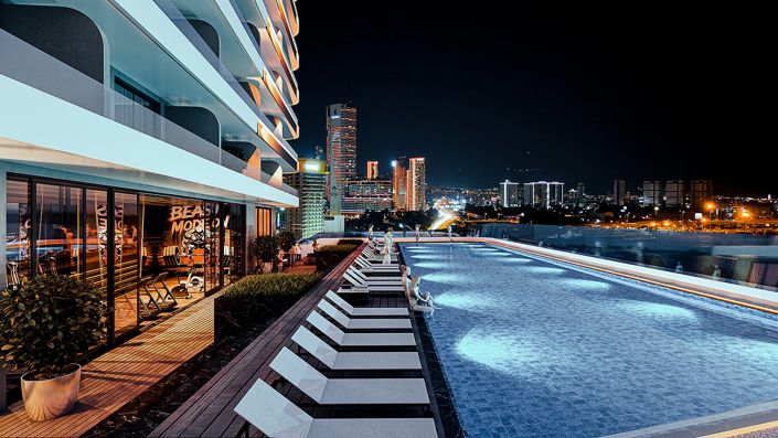 Image No.8-Appartement de 3 chambres à vendre à Cinarli