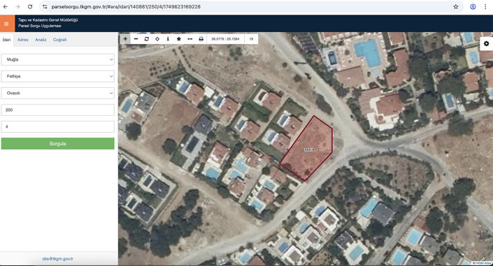 Image No.12-Terre à vendre à Ölüdeniz