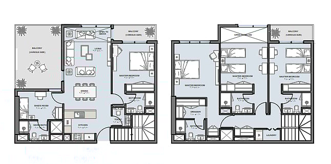 Image No.15-Appartement de 4 chambres à vendre à Abu Dhabi
