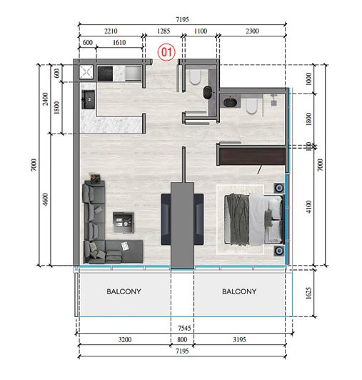 Image No.12-3 Bed Apartment for sale