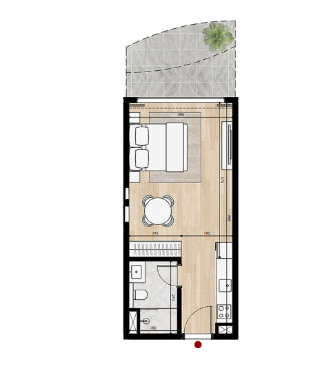 Image No.17-Appartement de 1 chambre à vendre à Ras al-Khaimah