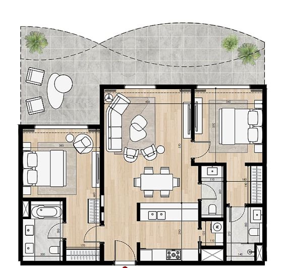 Image No.19-3 Bed Apartment for sale