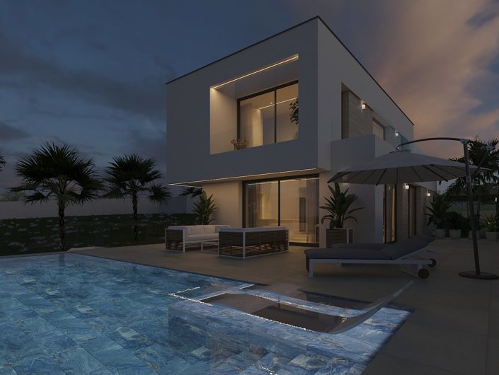 Image No.2-Maison / Villa de 3 chambres à vendre à Rojales