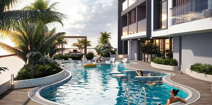 Image No.3-Appartement de 1 chambre à vendre à Dubai