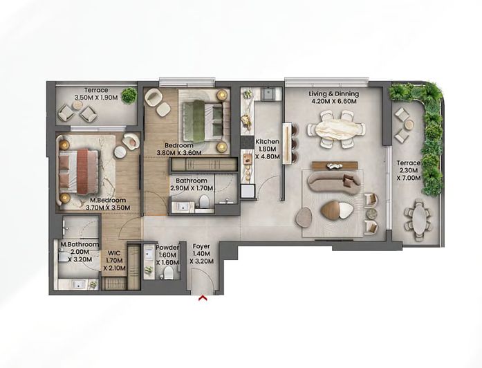 Image No.20-Appartement de 2 chambres à vendre à Dubai