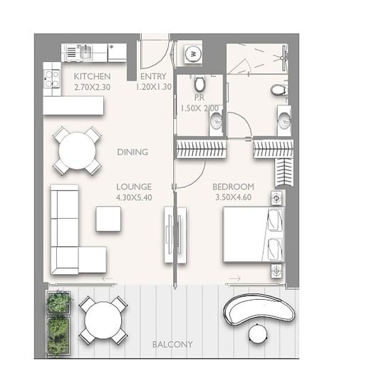 Image No.28-Appartement de 3 chambres à vendre à Downtown Dubai