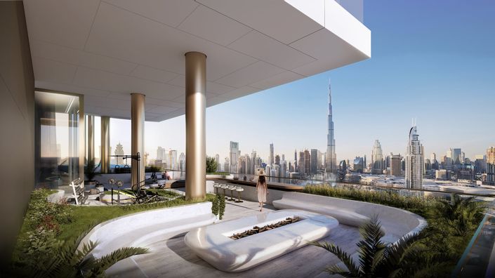 Image No.4-Appartement de 3 chambres à vendre à Downtown Dubai