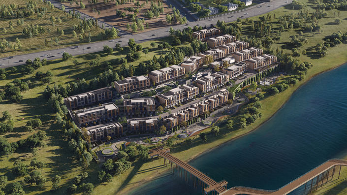 Image No.2-Maison / Villa de 2 chambres à vendre à Basaksehir