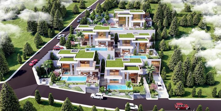 Image No.2-Maison / Villa de 6 chambres à vendre à Bektas