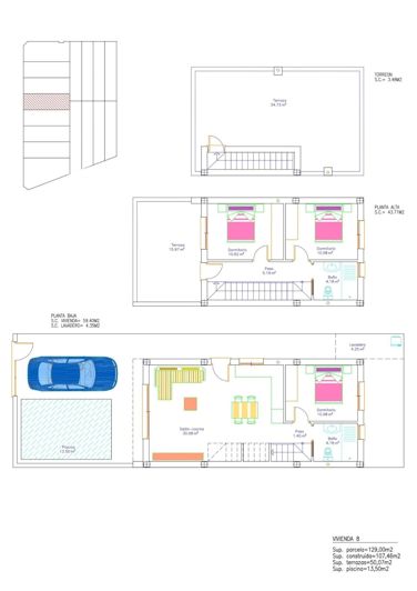 Image No.5-Villa de 3 chambres à vendre à San Pedro del Pinatar