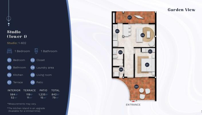 Image No.20-Appartement de 1 chambre à vendre à Puerto Vallarta