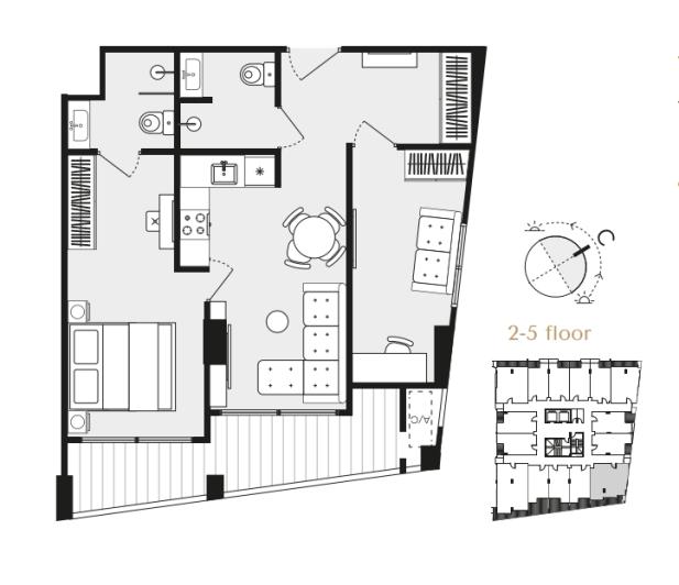 Image No.25-1 Bed Apartment for sale