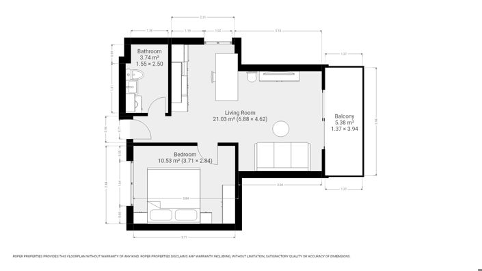 Image No.22-1 Bed Apartment for sale