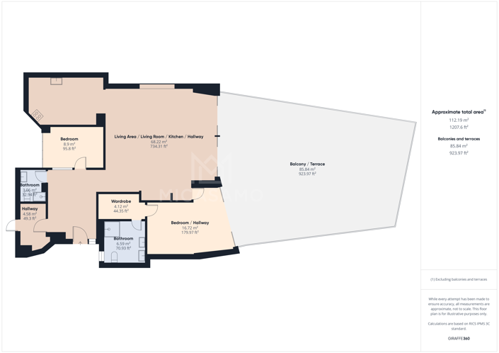 Image No.25-2 Bed Apartment for sale