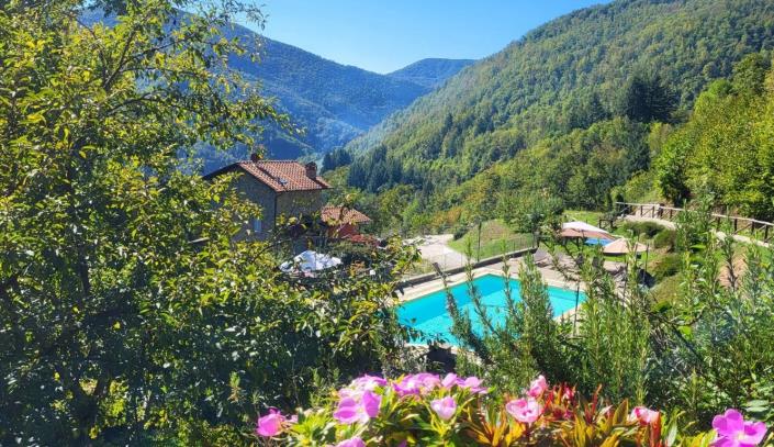 Image No.5-Propriété de pays de 7 chambres à vendre à Fabbriche Di Vallico