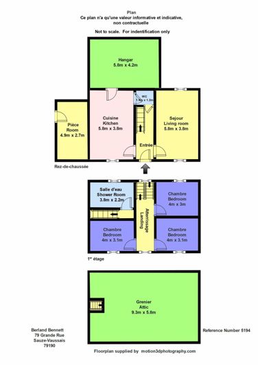 Image No.32-Maison de 3 chambres à vendre à Sauzé-Vaussais