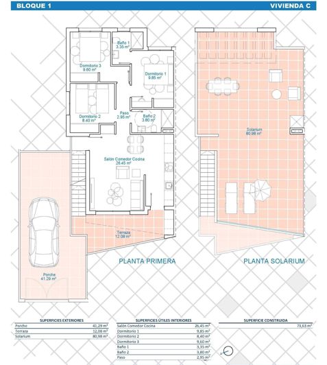 Image No.32-Bungalow de 3 chambres à vendre à Pilar de la Horadada