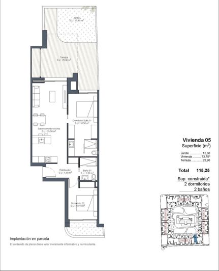 Image No.23-Bungalow de 2 chambres à vendre à Ciudad Quesada