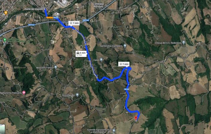 Image No.36-Maison de campagne de 4 chambres à vendre à Tolentino