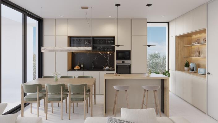 Image No.3-Villa de 3 chambres à vendre à Hacienda del Alamo