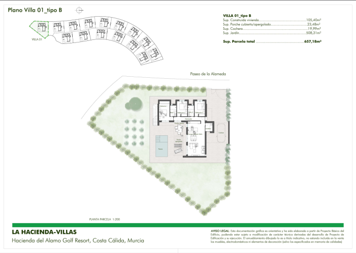 Image No.34-Villa de 3 chambres à vendre à Hacienda del Alamo