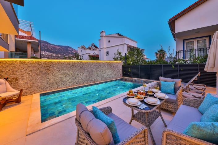 Image No.4-Villa de 2 chambres à vendre à Kalkan