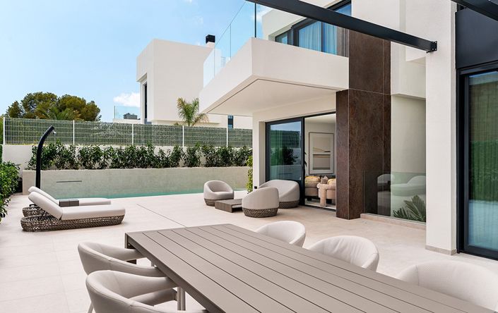 Image No.3-Villa de 4 chambres à vendre à Benidorm