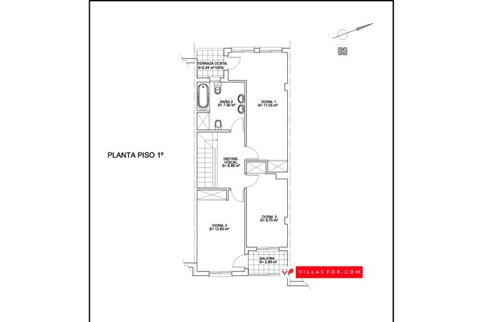 Image No.13-Maison de ville de 3 chambres à vendre à San Miguel de Salinas