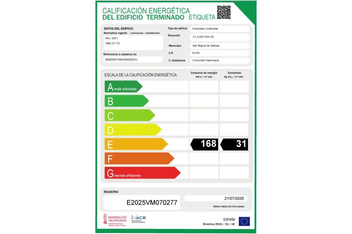 Image No.35-Maison de ville de 3 chambres à vendre à San Miguel de Salinas